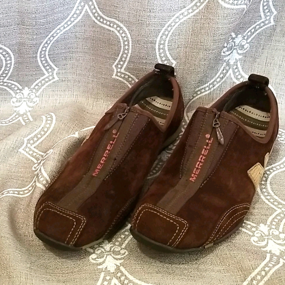 Merrell Slip On Barrado Sport - Chestnut- Sz 9